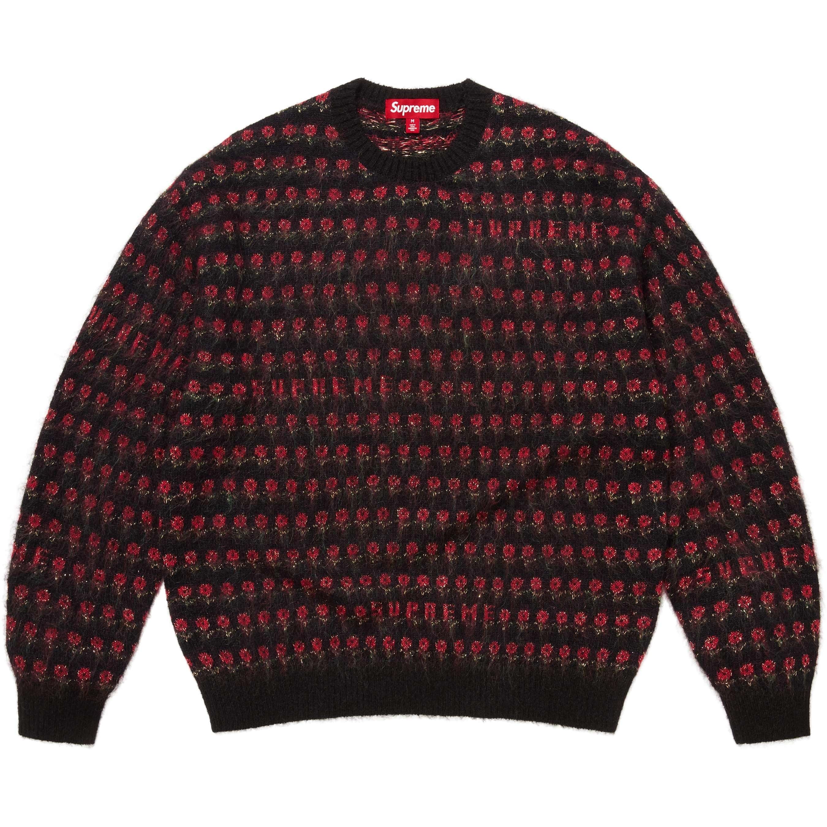 Flowers Metallic Sweater view 2